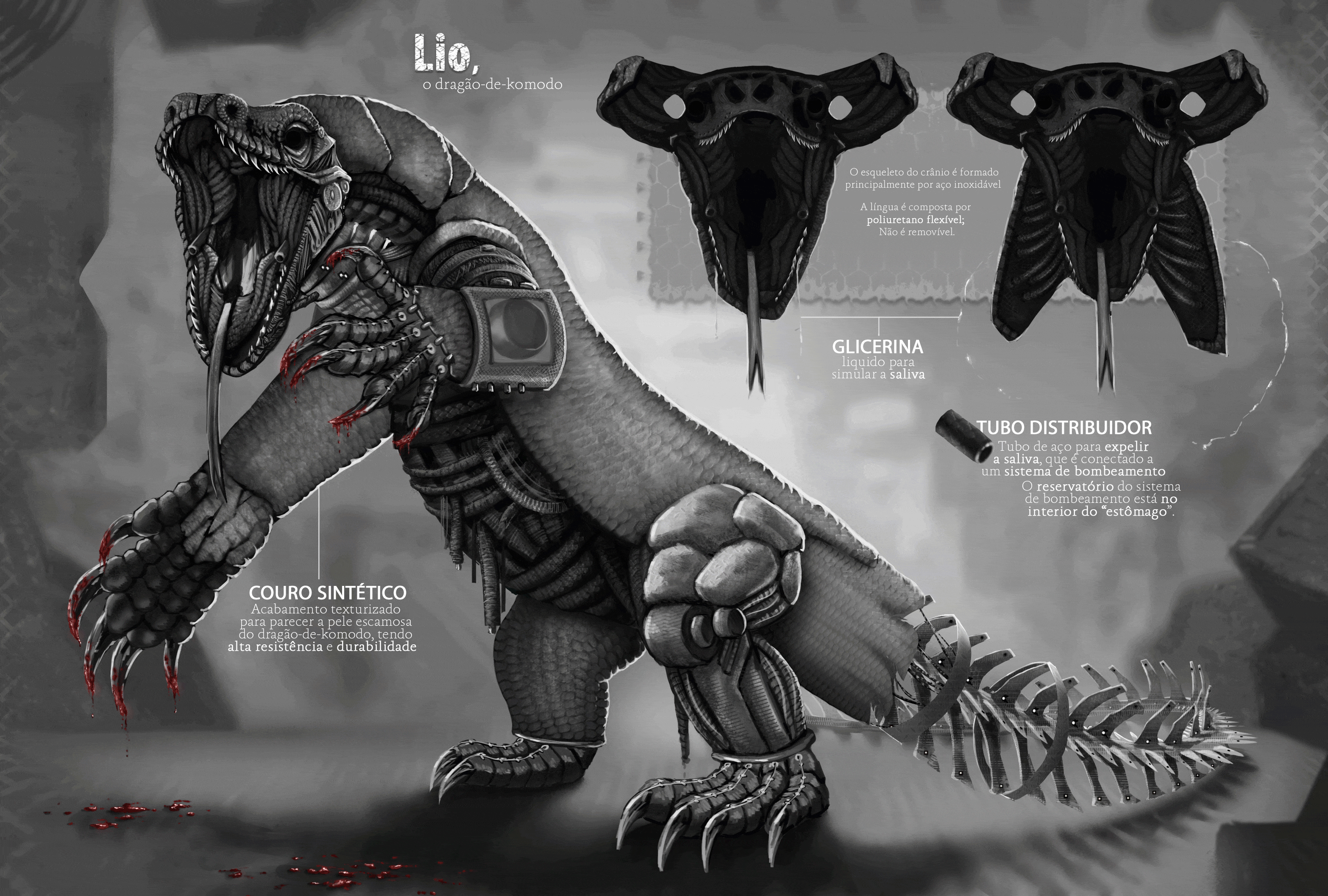 Mecha Project - GIF (Original Character)